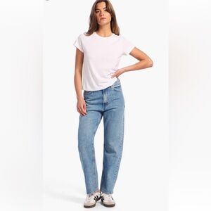 Nuuds The Relaxed Taper Jean Addison Wash